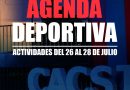 Agenda deportiva de Club San Jorge