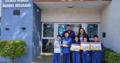 Rotary Club Brinkmann-Porteña entregó material didáctico sobre dengue a escuelas de Brinkmann