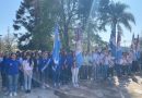 Alumnos de cuarto año prometieron lealtad a la Bandera de la Provincia de Córdoba