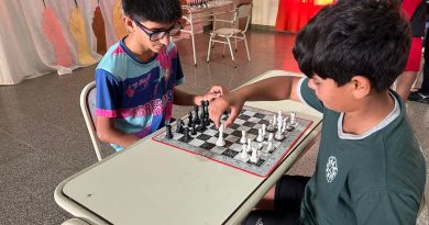 Escuela Doña Anita Giaveno organizó el primer torneo intercolegial de ajedrez