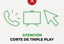 Miércoles con corte en el servicio de triple play de la Cooperativa