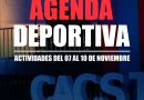 Agenda deportiva de Club San Jorge