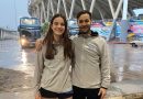 Alma Barbero y el entrenador Germán Giaveno participan de los XII Juegos de la Región Centro