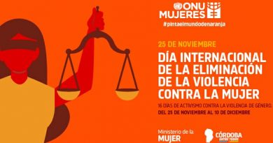 Brinkmann adhiere a la campaña mundial «ONU Mujeres – 16 días de activismo contra violencia de género»