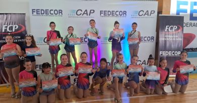 Patinadores de Club Bertossi participan en «Copa Nacional de Clubes»