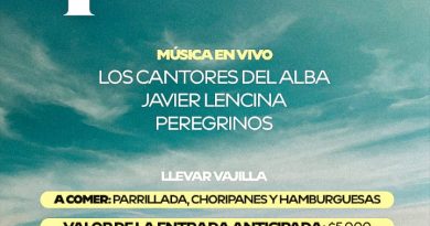 Sábado de «Peñón» en Porteña con Los Cantores del Alba, Peregrinos y Javi Lencina