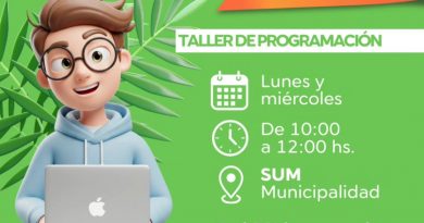 Freyre: Unicef  acerca un Taller de Programación On Line para niños y niñas