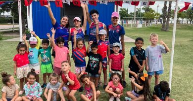 🔊 El Santo a pleno con más de 200 niños en la Escuela de Verano – realizaron el «Triatlón de Reyes»