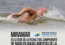 El 26 de enero Miramar recibe el 2* Campeonato de Nado de aguas abiertas