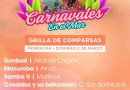 Domingo y lunes de «Carnavales en el Mar»