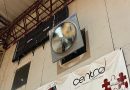 Centro adquirió 5 ventiladores industriales para polideportivo