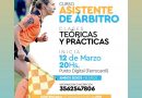 Curso de asistente para árbitros en Morteros