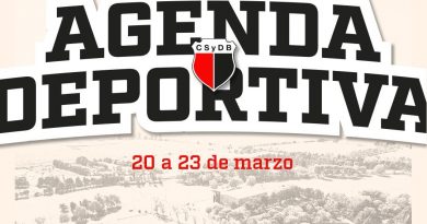 Agenda deportiva de Centro Social paraa el fin de semana