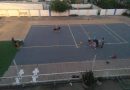 Newcom de Centro prepara nueva cancha en sede del club