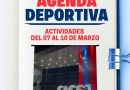 Agenda deportiva Club San Jorge