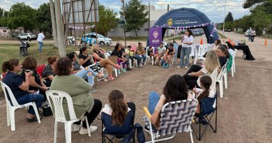 🔊 Buena convocatoria en la ronda de mujeres en Barrio Spirandelli – próximo finde en Barrio Jardín