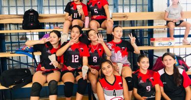 Amistosos de pretemporada para la Sub 13 del voley rojinegro 🏐